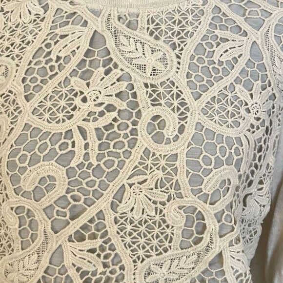 J. Crew Juniors Laced Front Sweatshirt/Sweater - Picture 7 of 9